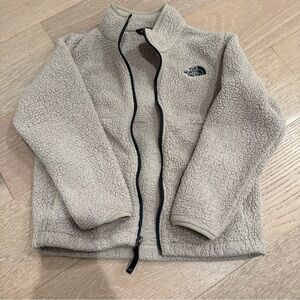 The North Face Kids' Beige Fleece Jacket